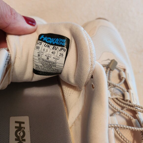 Hoka Transport Eggnog size 8 - Picture 5 of 6